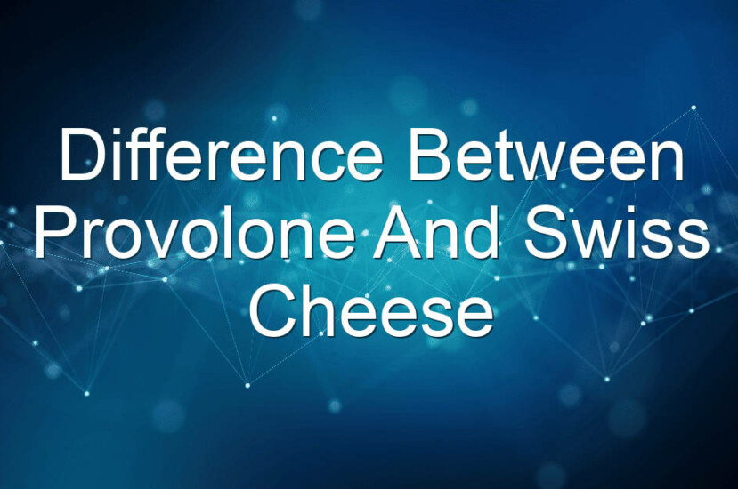 Difference Between Provolone And Swiss Cheese